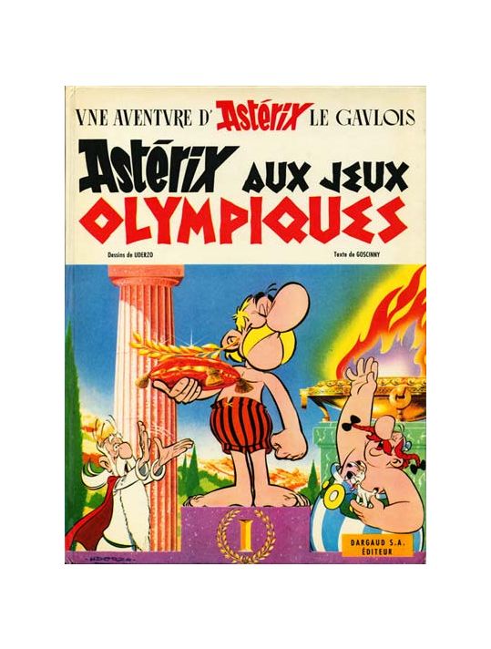 Astérix tome 12 - Astérix aux jeux Olympiques (éd. 1968) main product photo