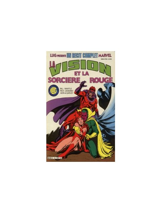 Récit complet Marvel (Un) tome 4 - La Vision et la Sorcière Rouge (éd. 1984) main product photo