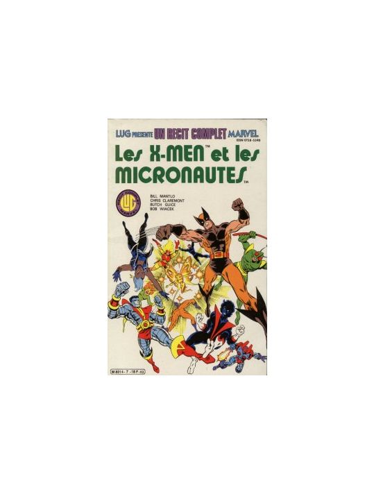 Récit complet Marvel (Un) tome 7 - Les X-Men et les Micronautes (éd. 1985) main product photo