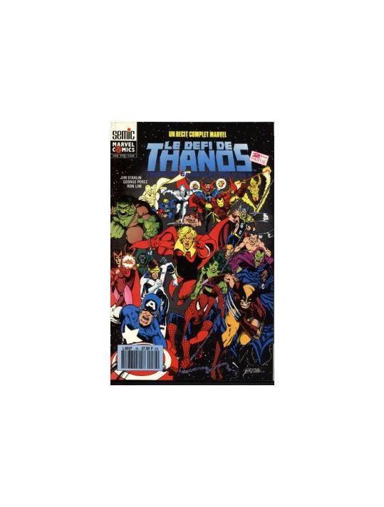 Récit complet Marvel (Un) tome 34 - Le défi de Thanos - 2° partie (éd. 1992) main product photo
