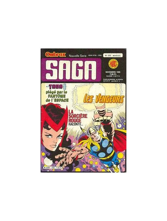 Ombrax Saga tome 250 - Ombrax Saga 250 (éd. 1986) main product photo