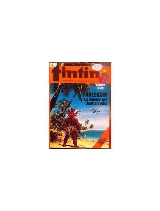 Recueil Tintin nouveau tome 45 main product photo