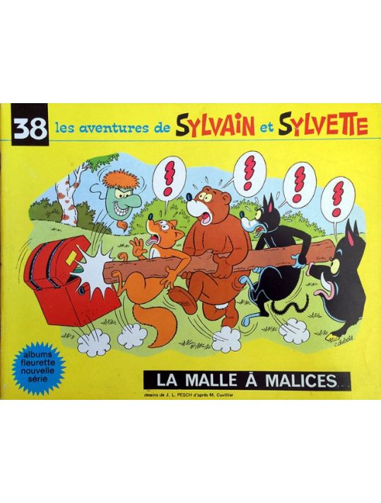 Sylvain et Sylvette (03-série : Fleurette nouvelle série) tome 38 - La malle à malices (éd. 1971) main product photo