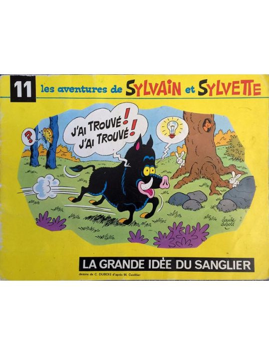 Sylvain et Sylvette (collection fleurette) tome 11 - La grande idée du sanglier main product photo