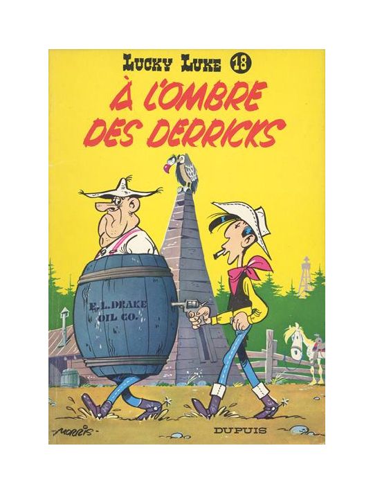 Lucky Luke tome 18 - À l'ombre des derricks main product photo