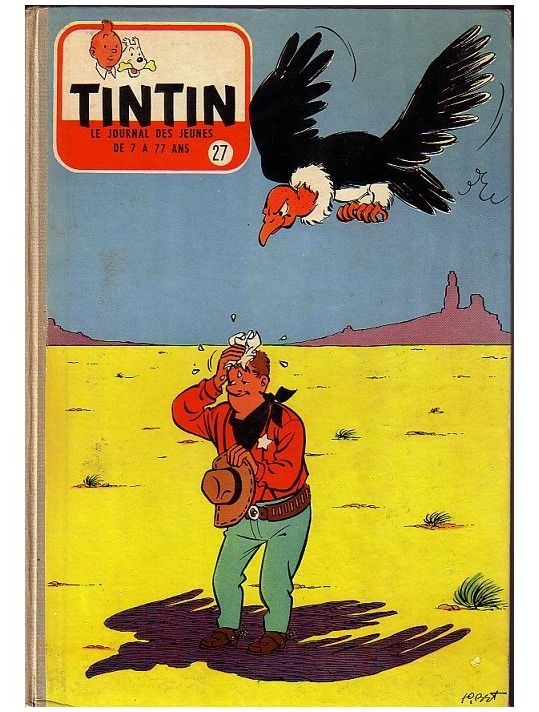 (Recueil) Tintin (Album du journal - Édition française) tome 27 - Tintin album du journal (éd. 1956) main product photo