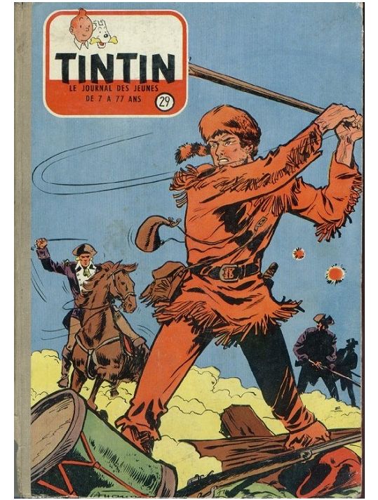(Recueil) Tintin (Album du journal - Édition française) tome 29 - Tintin album du journal (éd. 1956) main product photo