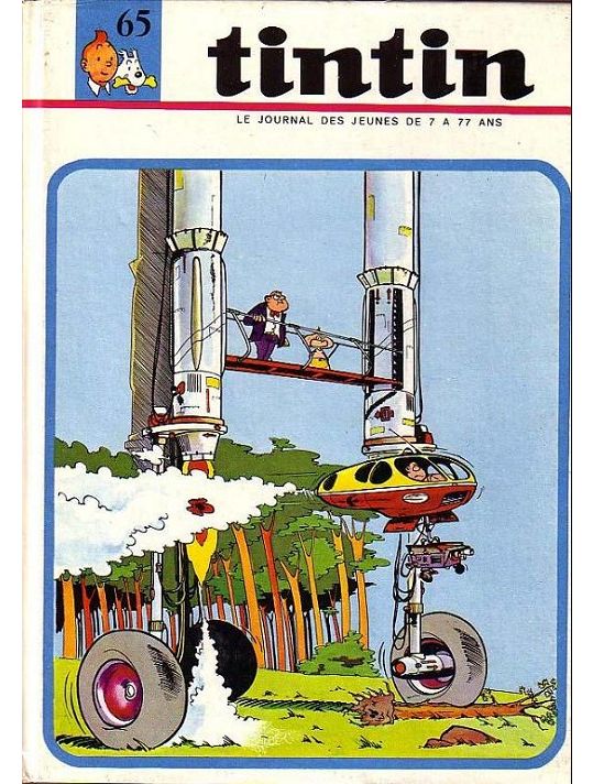 (Recueil) Tintin (Album du journal - Édition française) tome 65 - Tintin album du journal (éd. 1965) main product photo