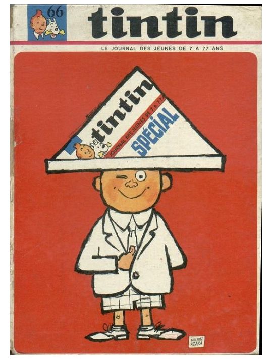 (Recueil) Tintin (Album du journal - Édition française) tome 66 - Tintin album du journal (éd. 1965) main product photo