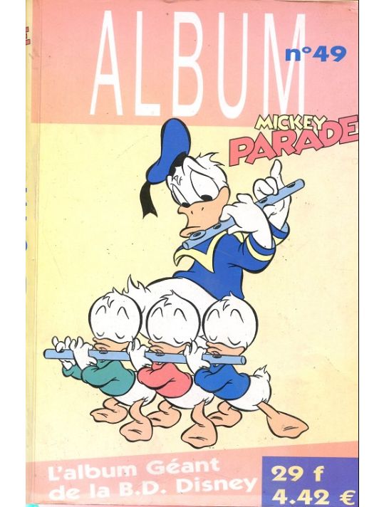Mickey Parade - 3e série - Album n°49 (n°254, 255 et 256) (éd. 2001) main product photo