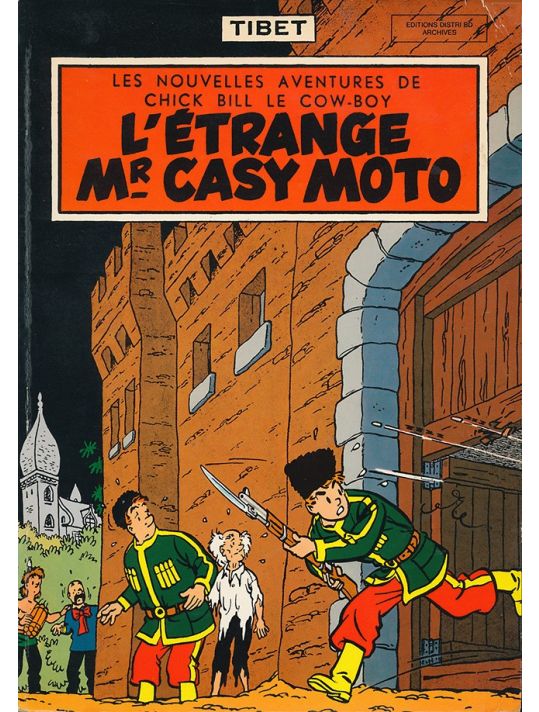 Chick Bill (Distri BD) tome 5 - L'étrange Mr Casy Moto (éd. 1979) main product photo