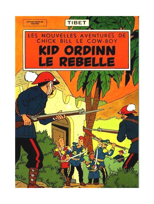 Chick Bill (Distri BD) tome 4 - Kid Ordinn le rebelle (éd. 1979) main product photo