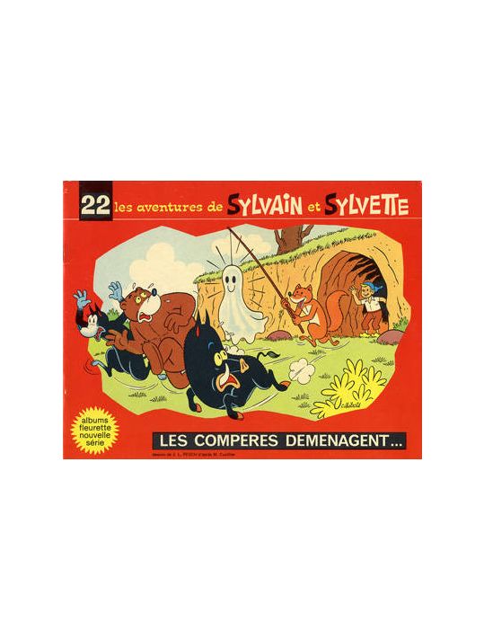 Sylvain et Sylvette (03-série : Fleurette nouvelle série) tome 22 - Les Compères déménagent (éd. ) main product photo