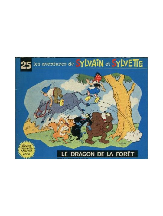 Sylvain et Sylvette (03-série : Fleurette nouvelle série) tome 25 - Le dragon de la forêt (éd. ) main product photo