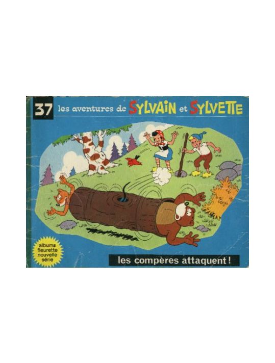 Sylvain et Sylvette (03-série : Fleurette nouvelle série) tome 37 - Les Compères attaquent (éd. 1971) main product photo