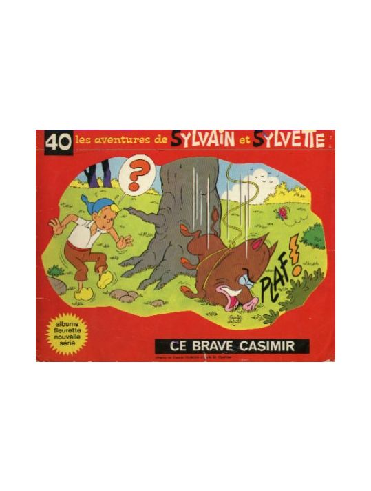 Sylvain et Sylvette (03-série : Fleurette nouvelle série) tome 40 - Ce brave Casimir (éd. 1971) main product photo