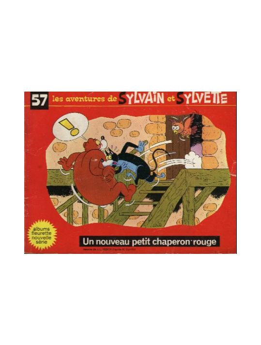 Sylvain et Sylvette (03-série : Fleurette nouvelle série) tome 57 - Un nouveau petit chaperon rouge (éd. 1973) main product photo