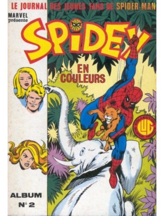 Spidey - Album N° 2 (du n°4 au n°6) (éd. 1980) main product photo