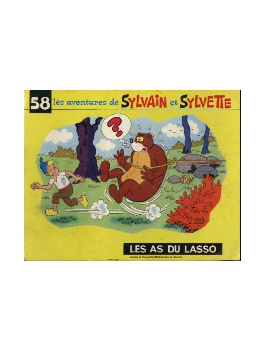 Sylvain et Sylvette (03-série : Fleurette nouvelle série) tome 58 - Les as du lasso (éd. 1975) main product photo