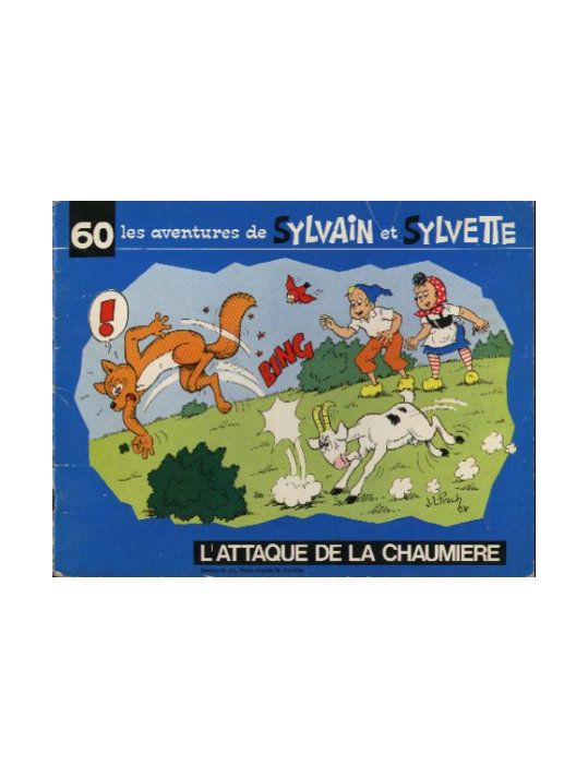 Sylvain et Sylvette (03-série : Fleurette nouvelle série) tome 60 - L'attaque de la chaumière (éd. 1974) main product photo