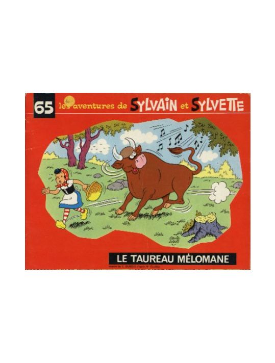 Sylvain et Sylvette (03-série : Fleurette nouvelle série) tome 65 - Le taureau mélomane (éd. 1974) main product photo