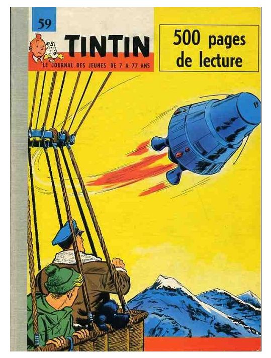 (Recueil) Tintin (Album du journal - Édition française) tome 59 - Tintin album du journal (éd. 1963) main product photo
