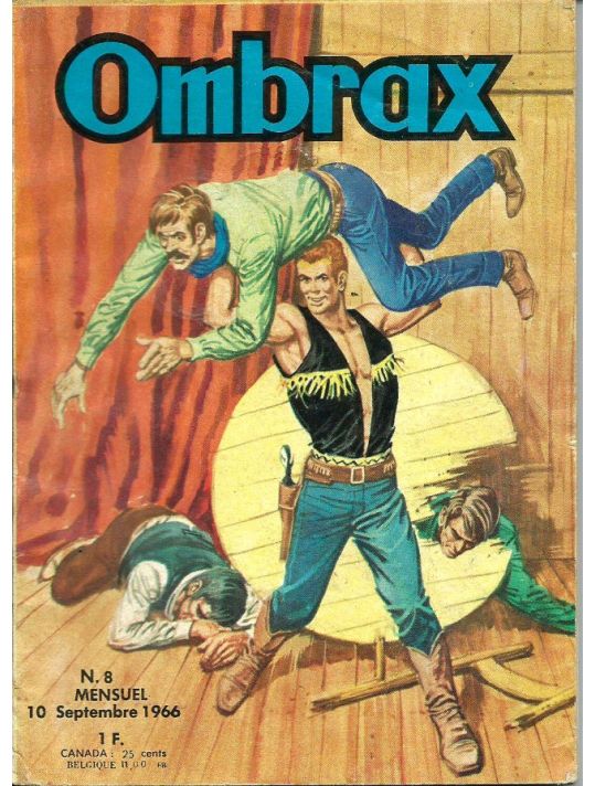 Ombrax tome 8 - Le crocodile du Gange (éd. 1966) main product photo