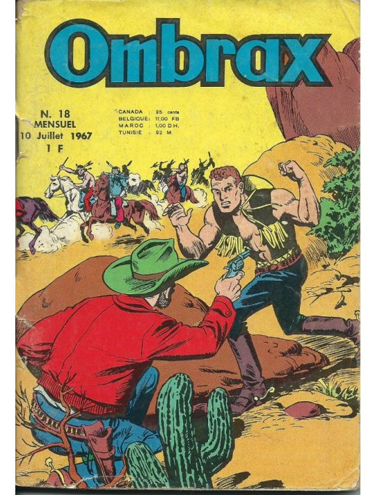 Ombrax tome 18 - Un homme traqué (éd. 1967) main product photo