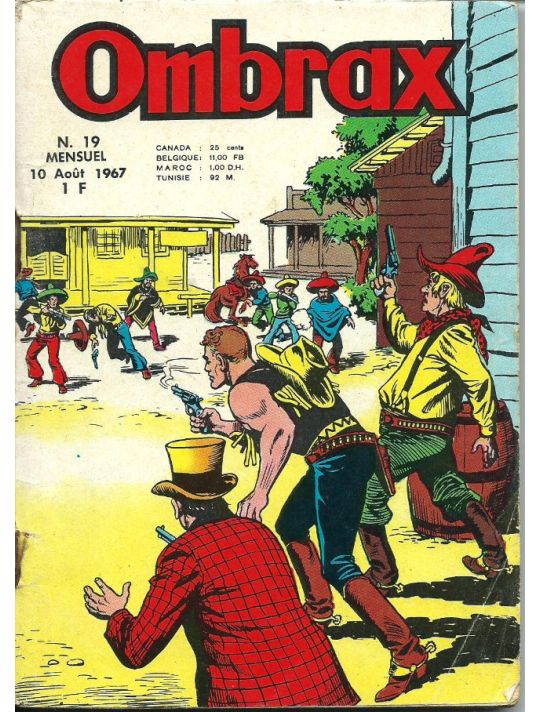 Ombrax tome 19 - Le destructeur du monde (éd. 1967) main product photo