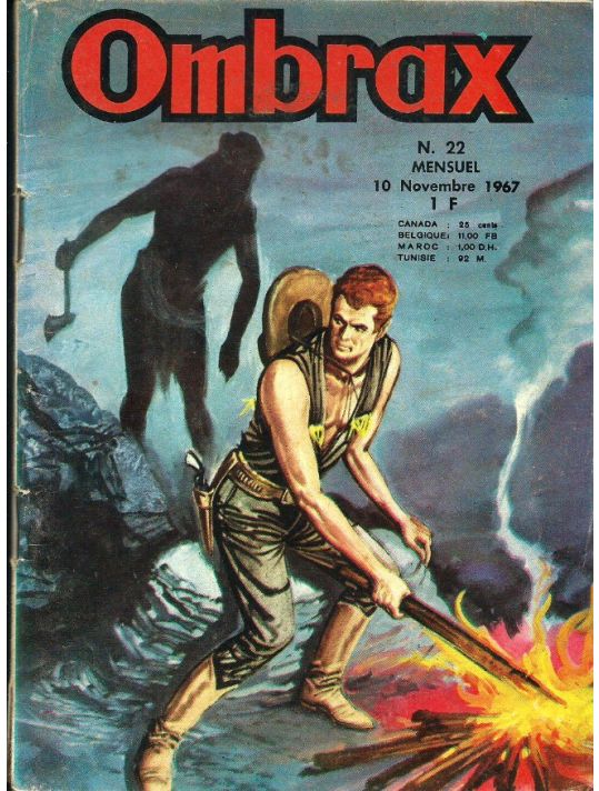 Ombrax tome 22 - Sauvez le président (éd. 1967) main product photo