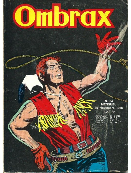 Ombrax tome 34 - Procès à Pachuca (éd. 1968) main product photo