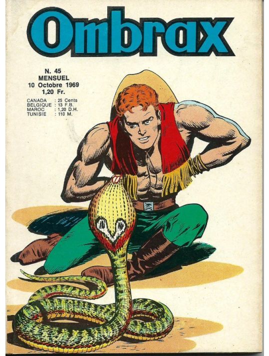 Ombrax tome 45 - Les diamants maudits (éd. 1969) main product photo