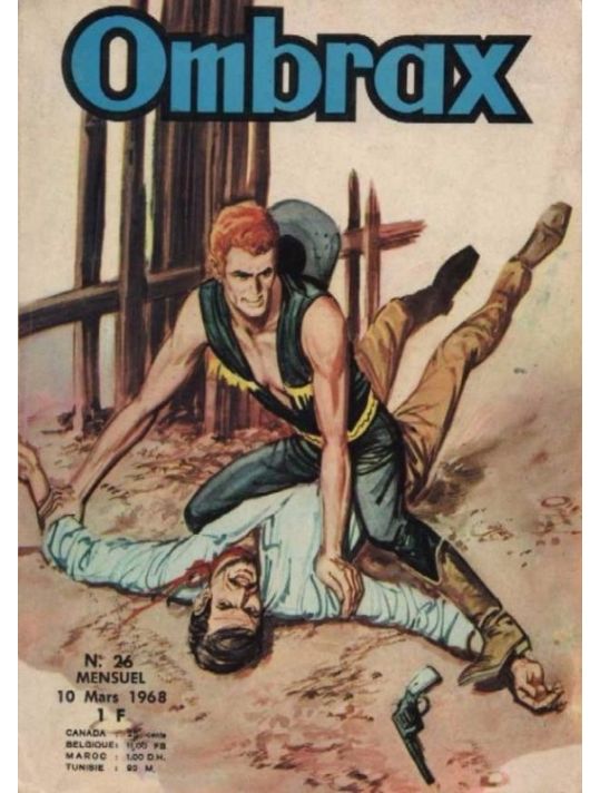 Ombrax tome 26 - Les faussaires de Larcedo (éd. 1968) main product photo
