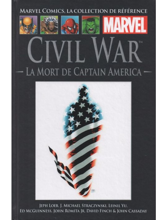 Marvel Comics - La collection (Hachette) tome 53 - Civil War - La Mort de Captain America (éd. 2015) main product photo