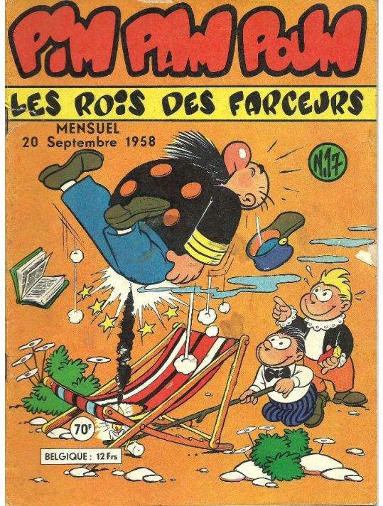 Pim Pam Poum (LUG) tome 17 - Martyre de la science (éd. 1958) main product photo