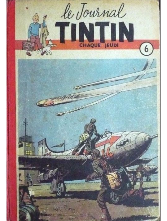 (Recueil) Tintin (Album du journal - Édition française) tome 6 - Tintin album du journal (éd. 1950) main product photo