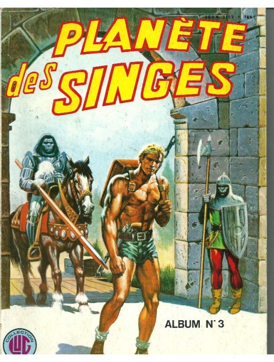 Planète des singes (La) (LUG) - Album N°3 (du n°11 au n°15) (éd. 1978) main product photo