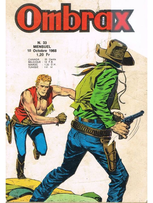 Ombrax tome 33 - Les mexicains du désert (éd. 1968) main product photo