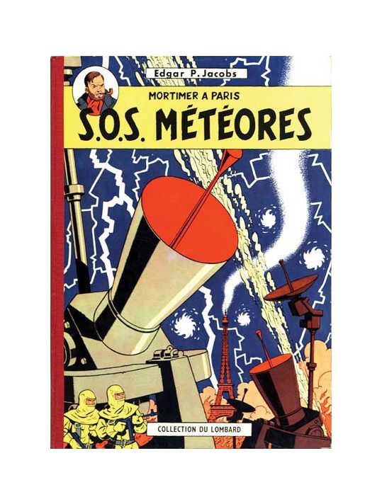 Blake en Mortimer (Uitgeverij Blake en Mortimer) tome 7 - S.O.S. Météores - Mortimer à Paris (éd. 1959) main product photo