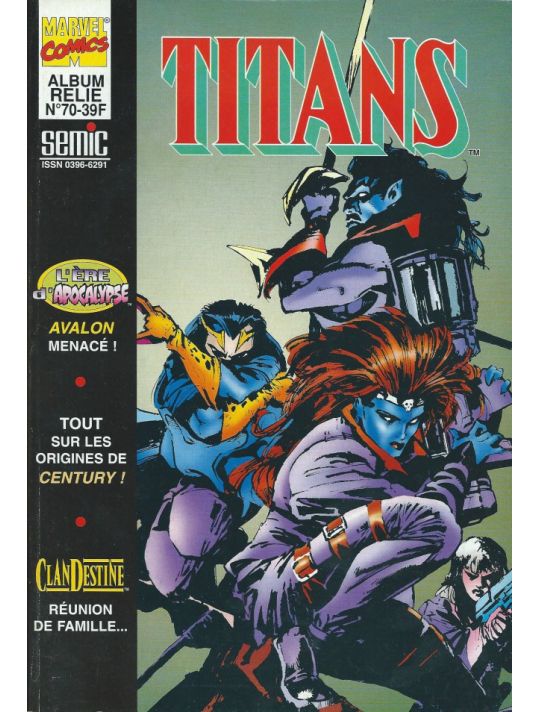Titans - Album N°70 (du n°208 au n°210) (éd. 1996) main product photo