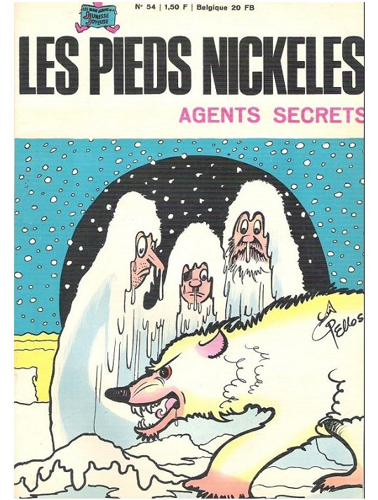 Les Pieds Nickelés (3e série) (1946-1988) tome 54 - Les pieds nickelés agents secrets main product photo