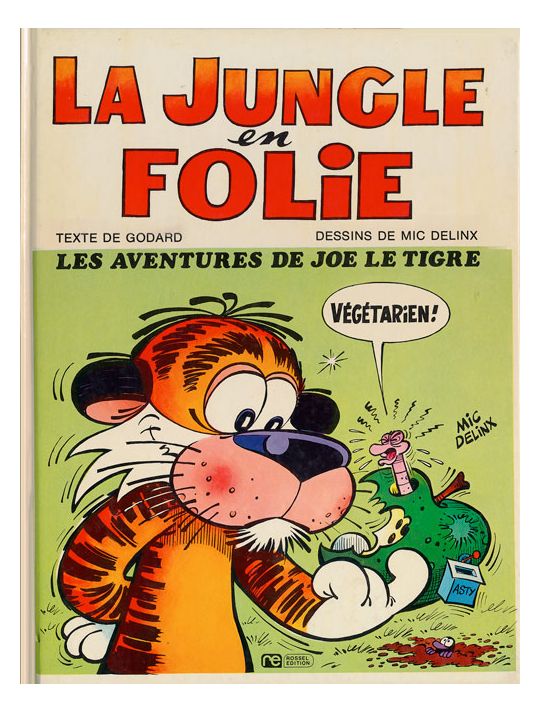 Jungle en folie (La) tome 1 - Les aventures de Joe le tigre (éd. 1973) main product photo