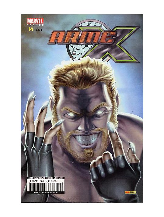 X-Men Hors Série (1re série) tome 14 - Arme X: Ebauche (éd. 2003) main product photo