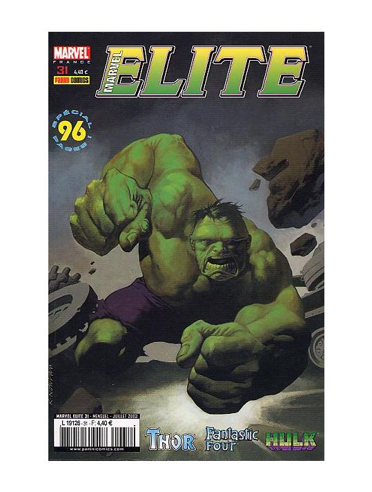 Marvel Elite tome 31 - Hulk écrase ! (éd. 2003) main product photo