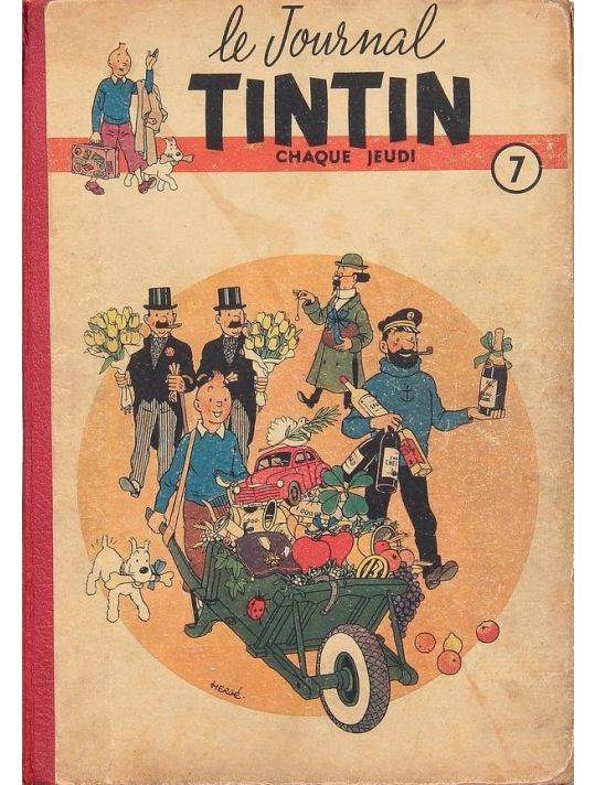 (Recueil) Tintin (Album du journal - Édition française) tome 7 - Tintin Album du journal (éd. ) main product photo