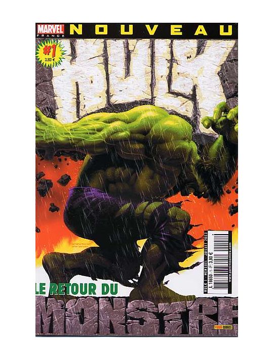 Hulk (7e Série - Panini - Marvel France) tome 1 - Le retour du Monstre (éd. 2003) main product photo