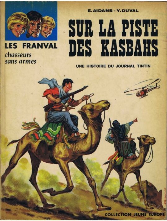 Franval (Les) tome 3 - Sur la piste des Kasbahs (éd. 1967) main product photo