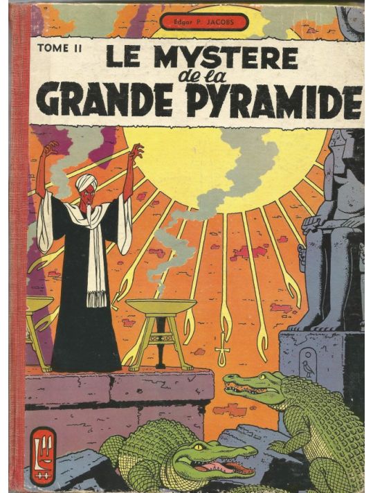 Blake et Mortimer tome 4 - Le Mystère de la Grande Pyramide II (éd. 1956) main product photo