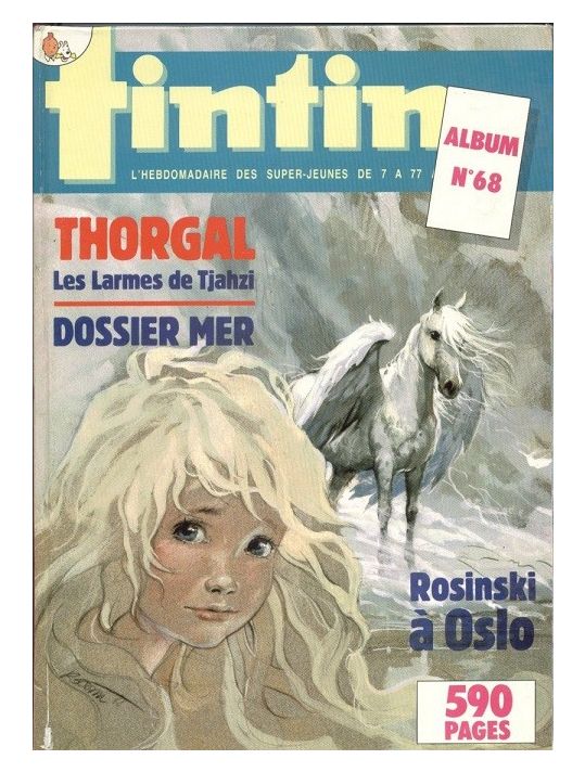 Recueil Tintin nouveau tome 68 main product photo