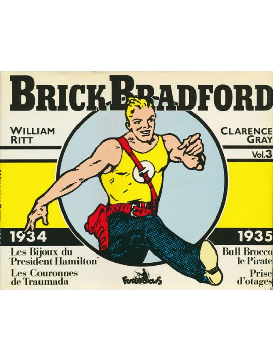 Luc Bradefer - Brick Bradford - intégrale tome 3 - 1934-1935 main product photo